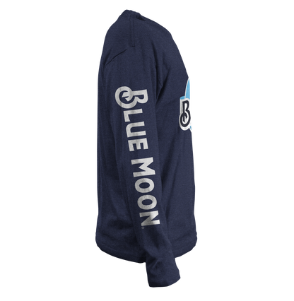 Blue Moon Long Sleeve Shirt Navy Blue