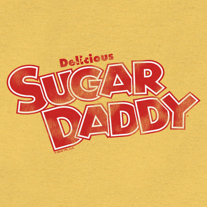 Delicious Sugar Daddy Candy Mens T Shirt Light Yellow