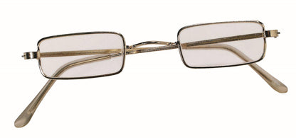 Square Wire Rim Santa Miss Claus Ben Franklin Old Style Specs Costume Glasses