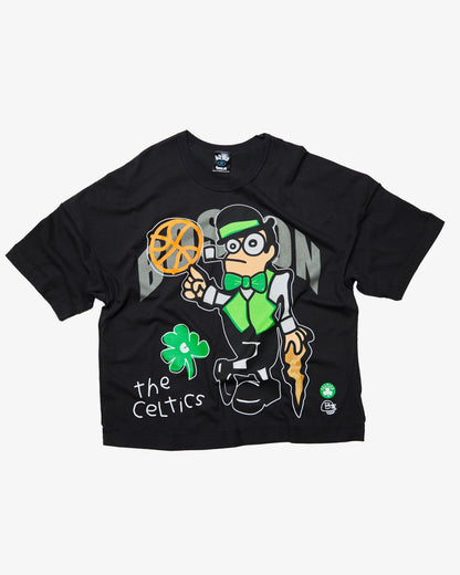 B2SS Boston Celtics NBA Tee Mens T Shirt Black