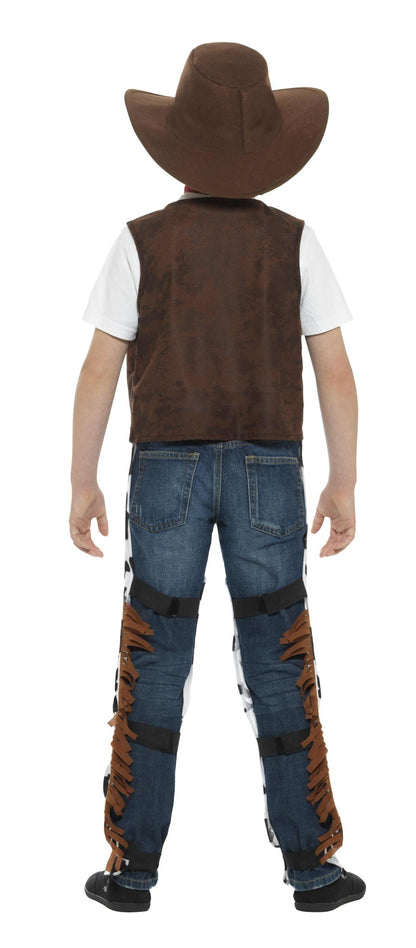 Smiffy's Texan Cowboy Child Costume Boy's Size Large 10-12
