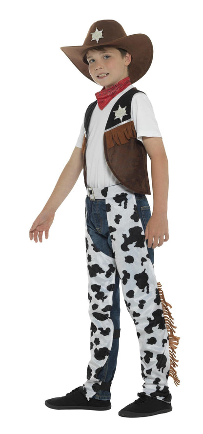 Smiffy's Texan Cowboy Child Costume Boy's Size Large 10-12