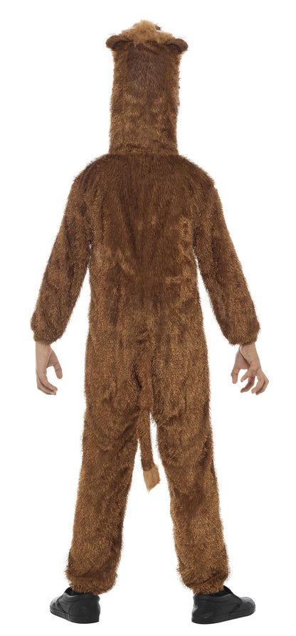 Lion Jumpsuit With Attached Hood Child Jungle Costume Medium