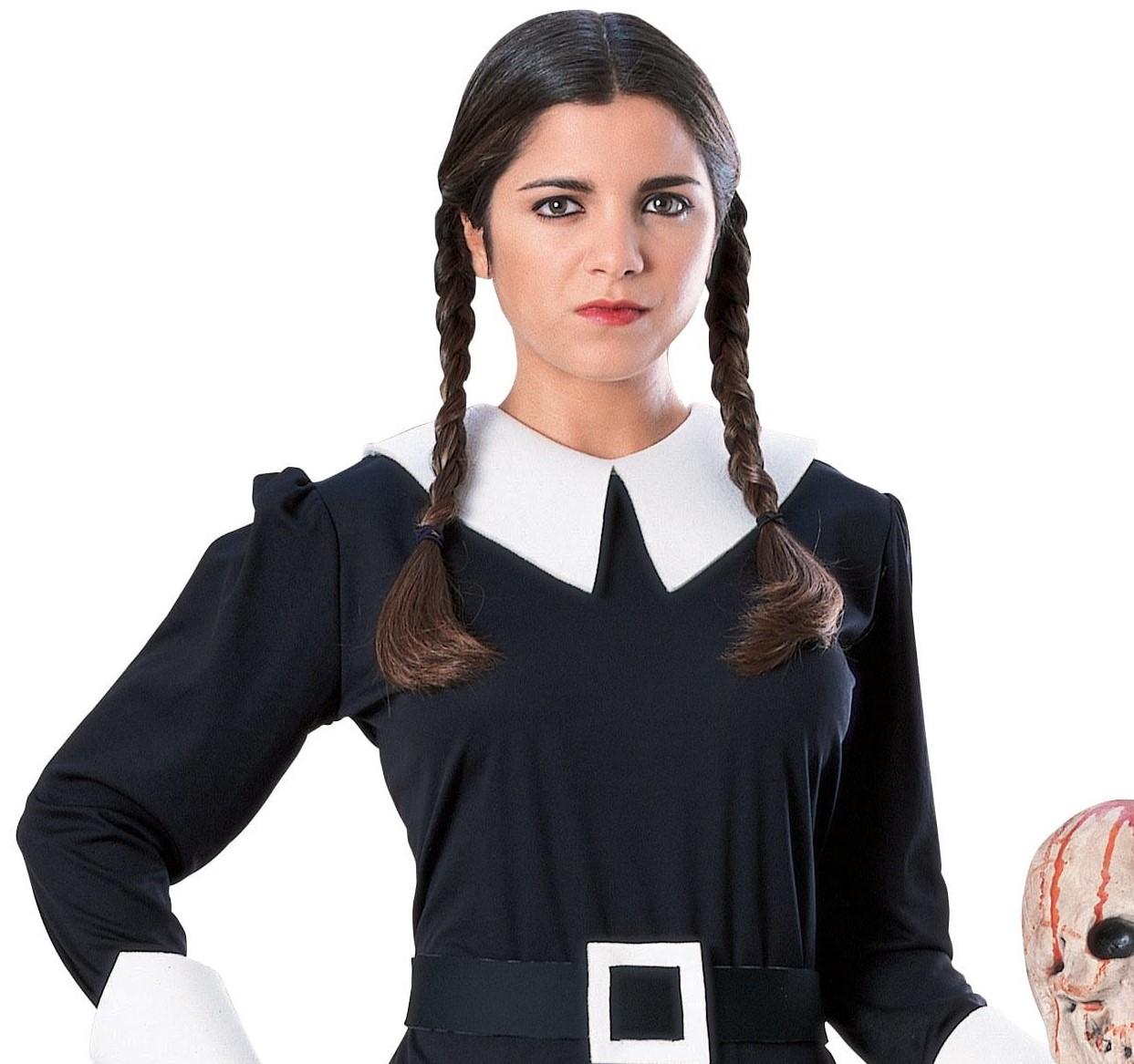Addams Family Wednesday Addams Adult Costume Size Medium
