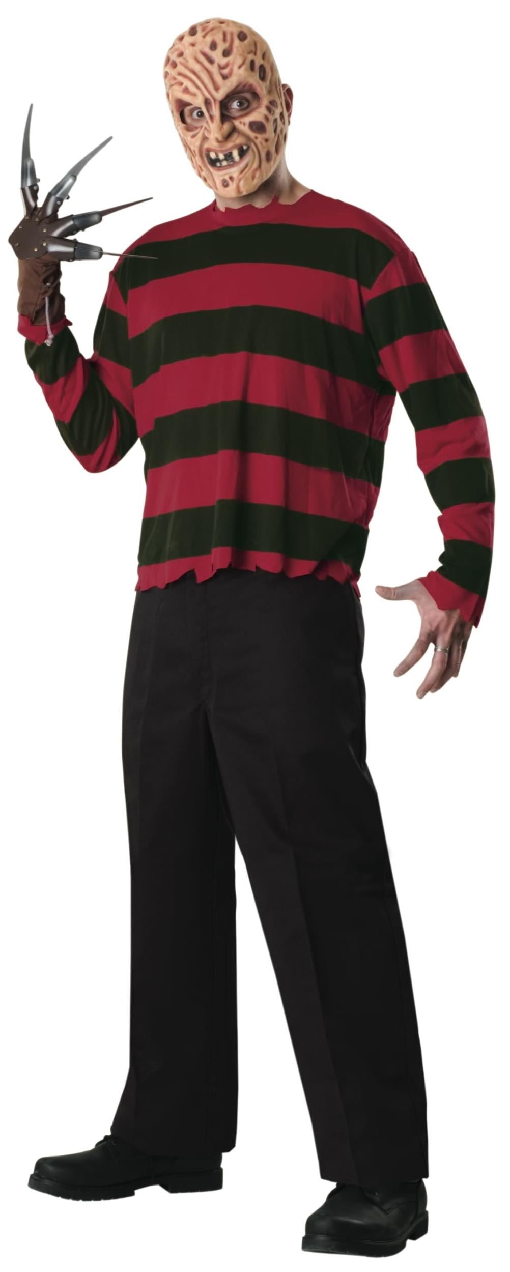 Freddy Krueger Economy Costume Sweater and Mask Size Standard