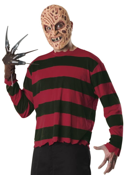 Freddy Krueger Economy Costume Sweater and Mask Size X-Large