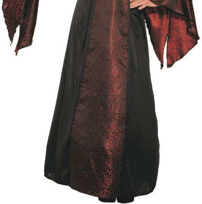 Crimson Countess Women's Vampire Hostess Dress Costume