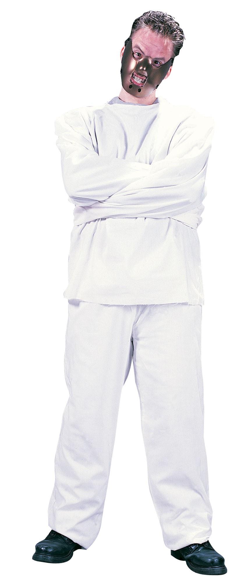 Fun World Maximum Restraint Straight Jacket Adult Costume Suit and Mask