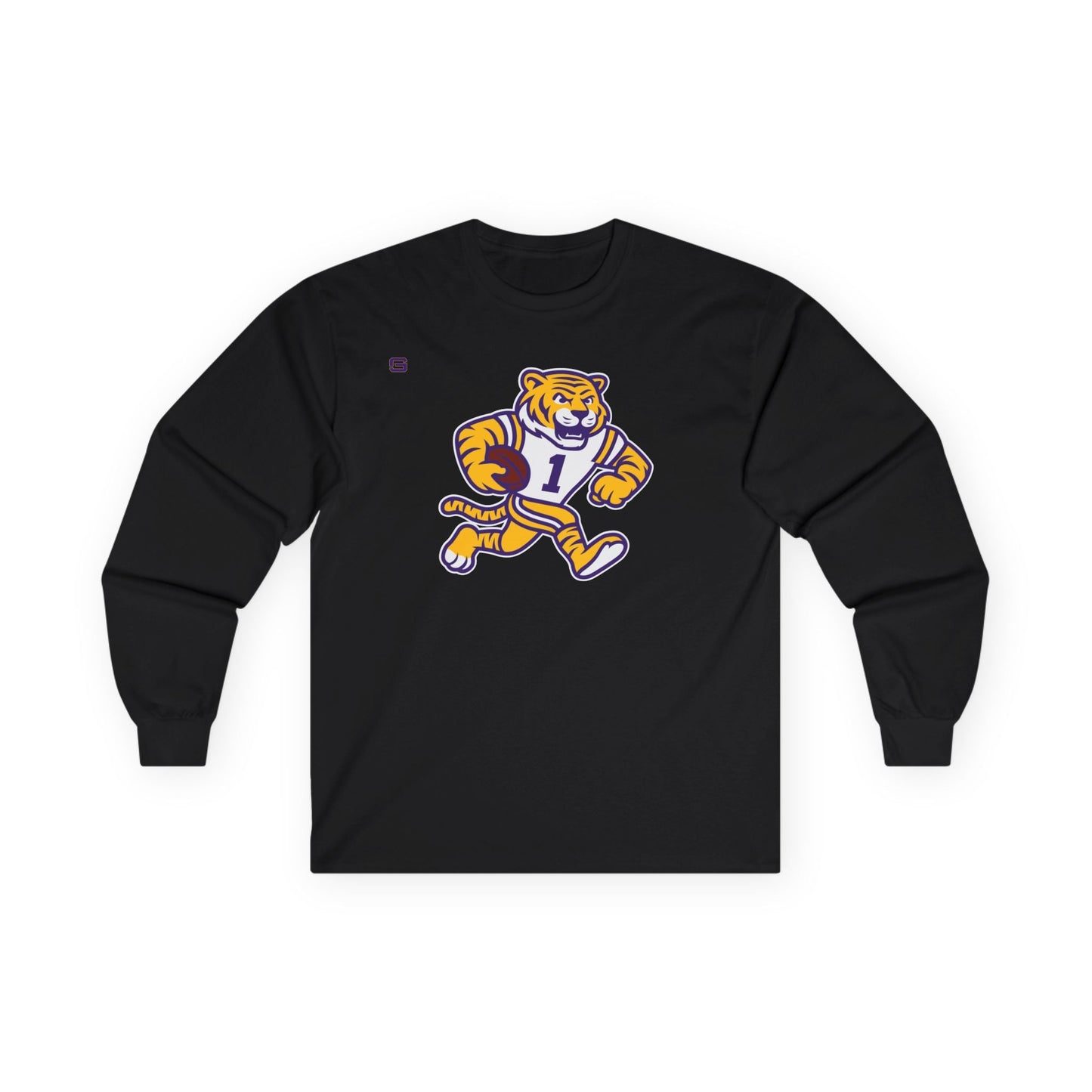 Football Mascot Logo Long Sleeve Shirt