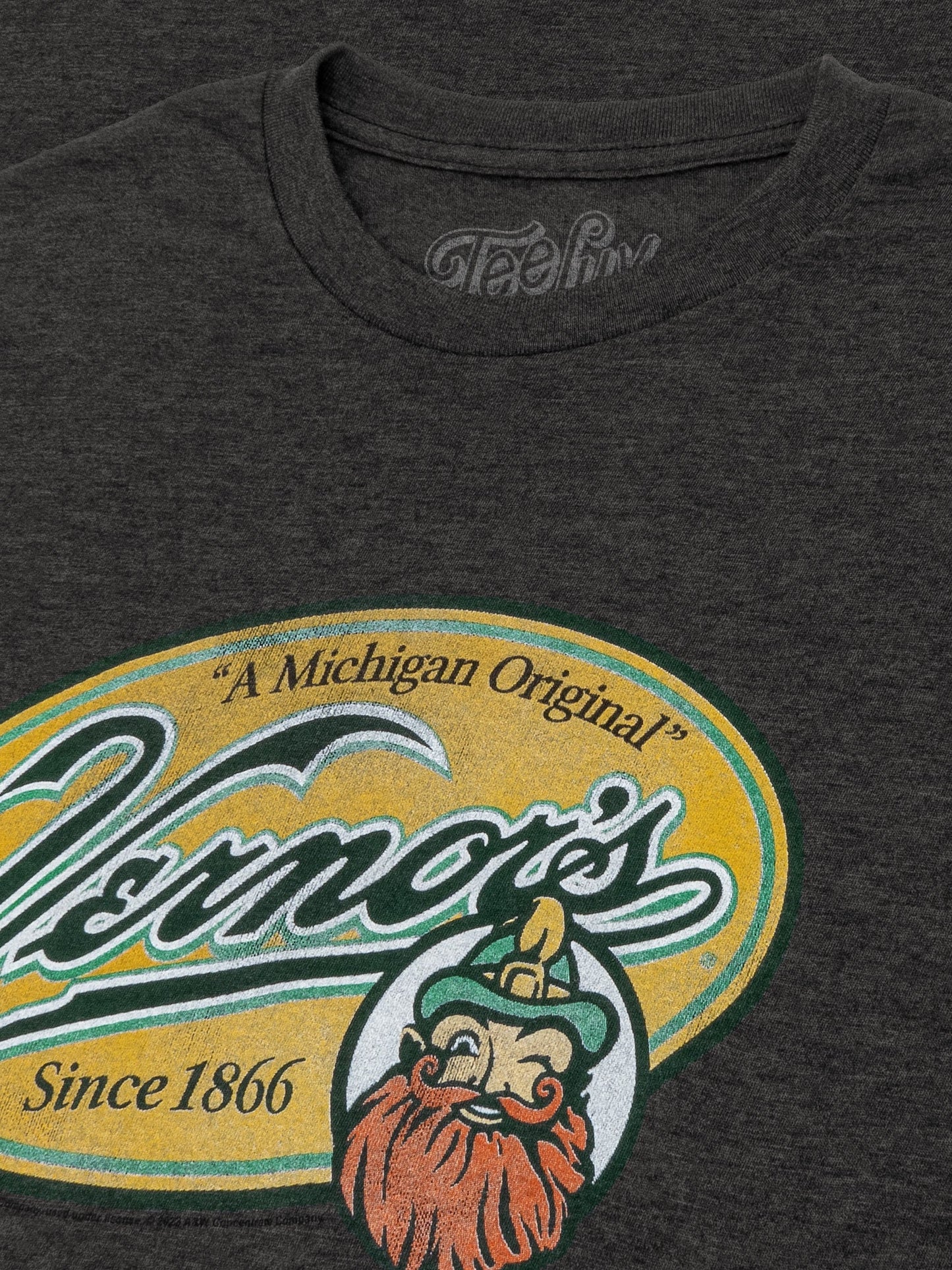 Vernor's Ginger Ale Mens T Shirt Gray