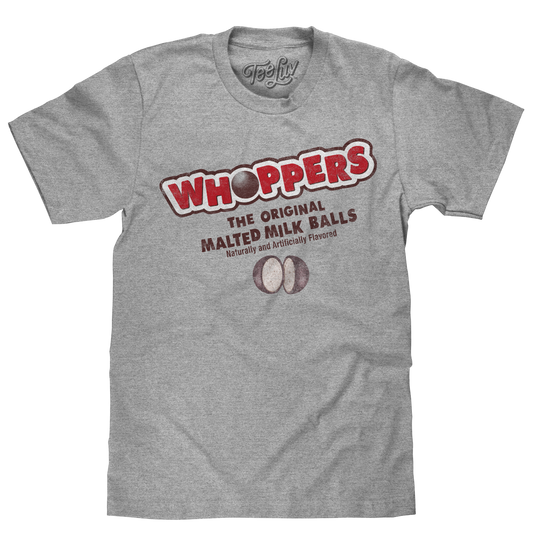 Whoppers The Original Malted Milk Ball Mens T Shirt Athletic Heather