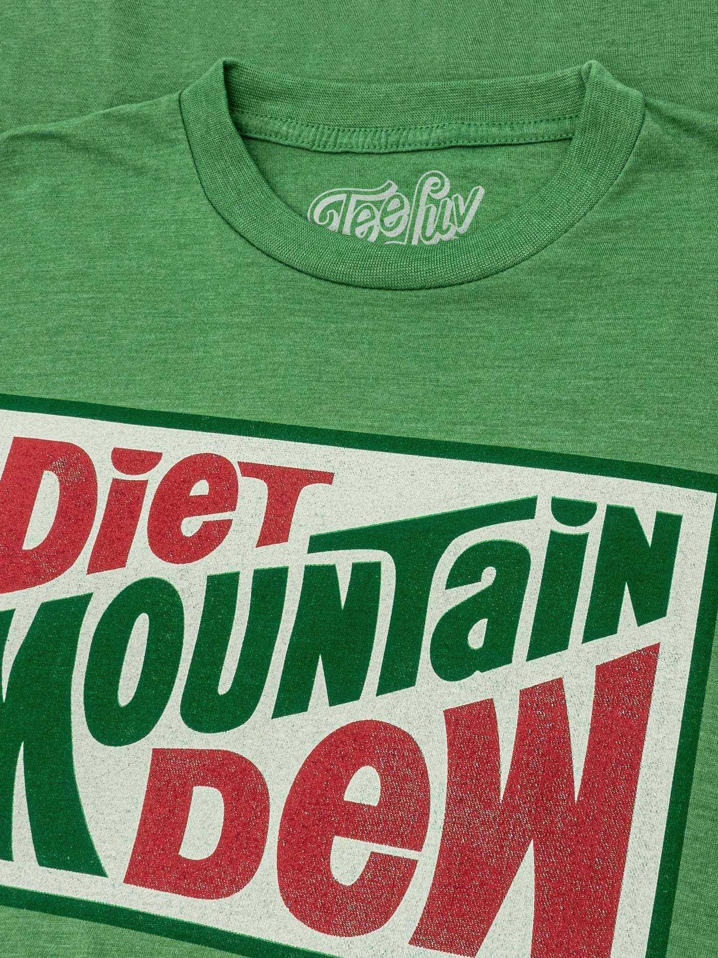 Diet Mountain Dew Mens T Shirt Kelly Green