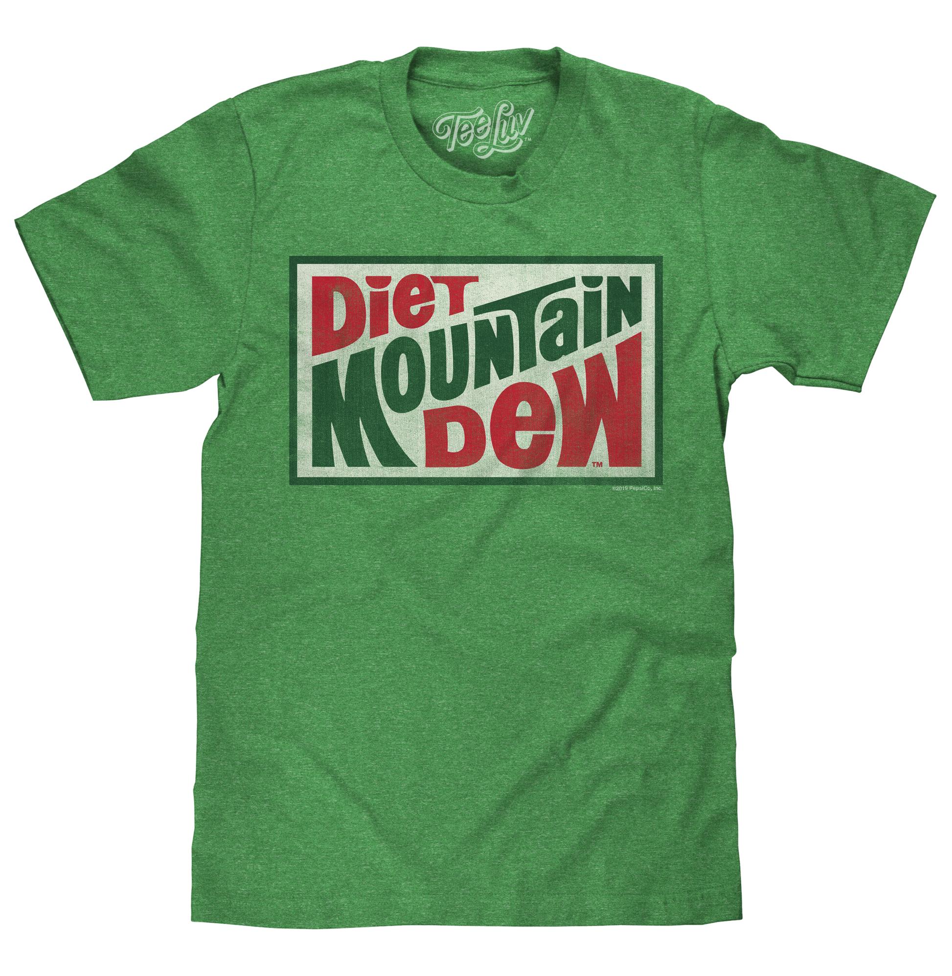 Diet Mountain Dew Mens T Shirt Kelly Green