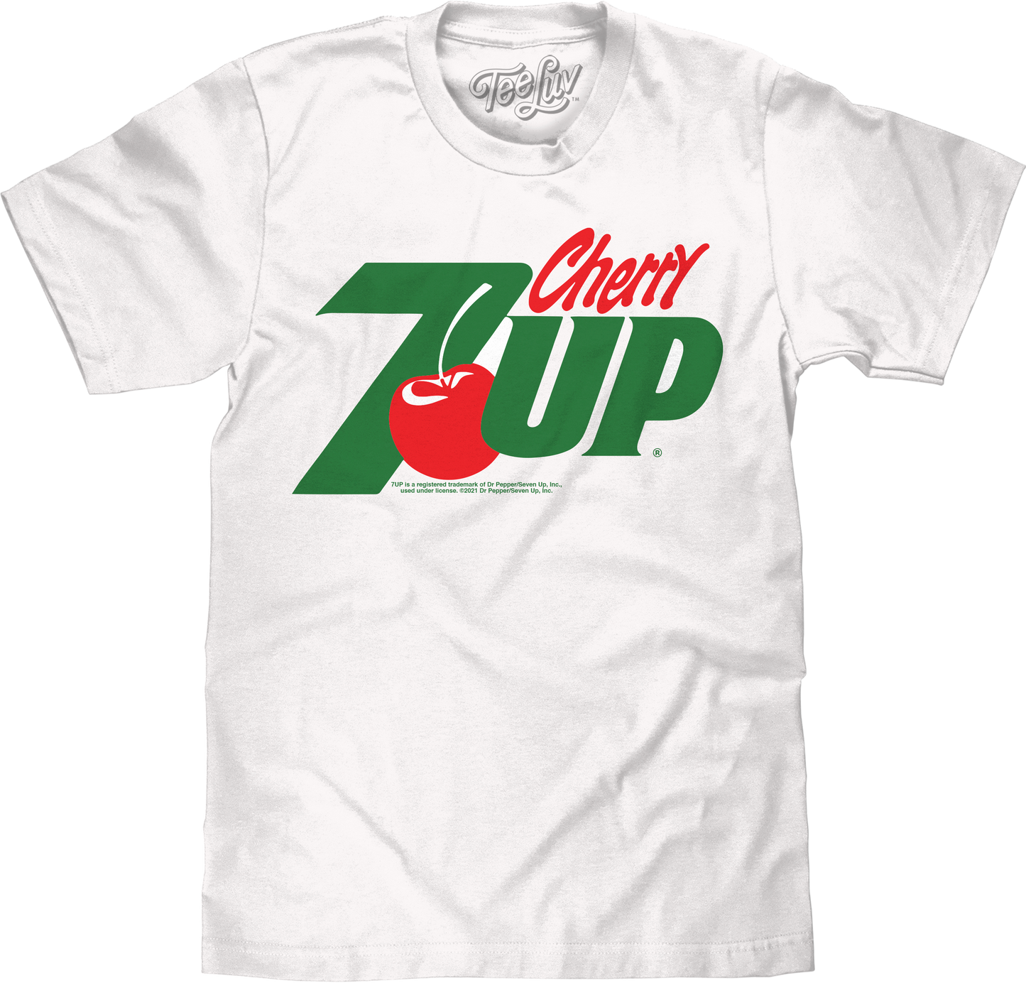 Cherry 7UP Soda Mens T Shirt White