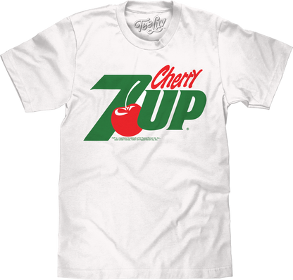Cherry 7UP Soda Mens T Shirt White