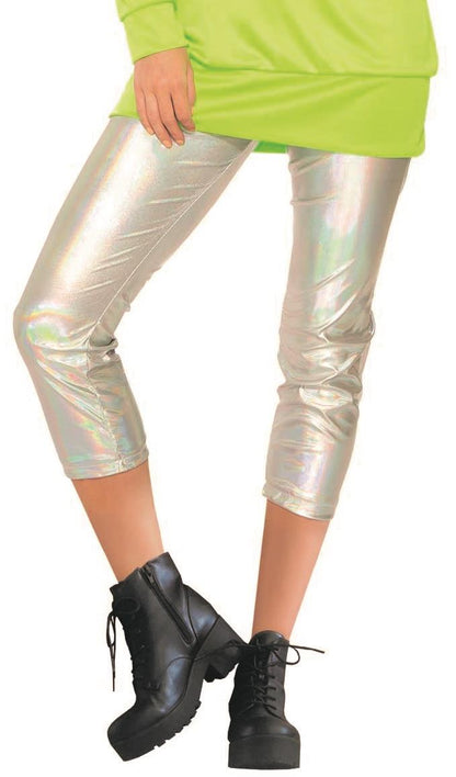 Spaced Out Green Alien Shirt and Leggings Adult Costume