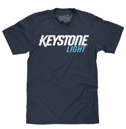Keystone Light Beer Mens T Shirt Navy Blue