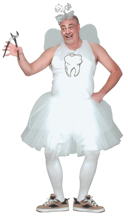 Plus Size Tooth Fairy Adult Mens Princess Costume