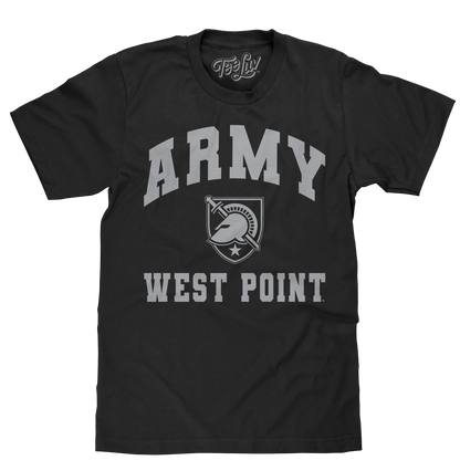 Army West Point Mens T Shirt Black