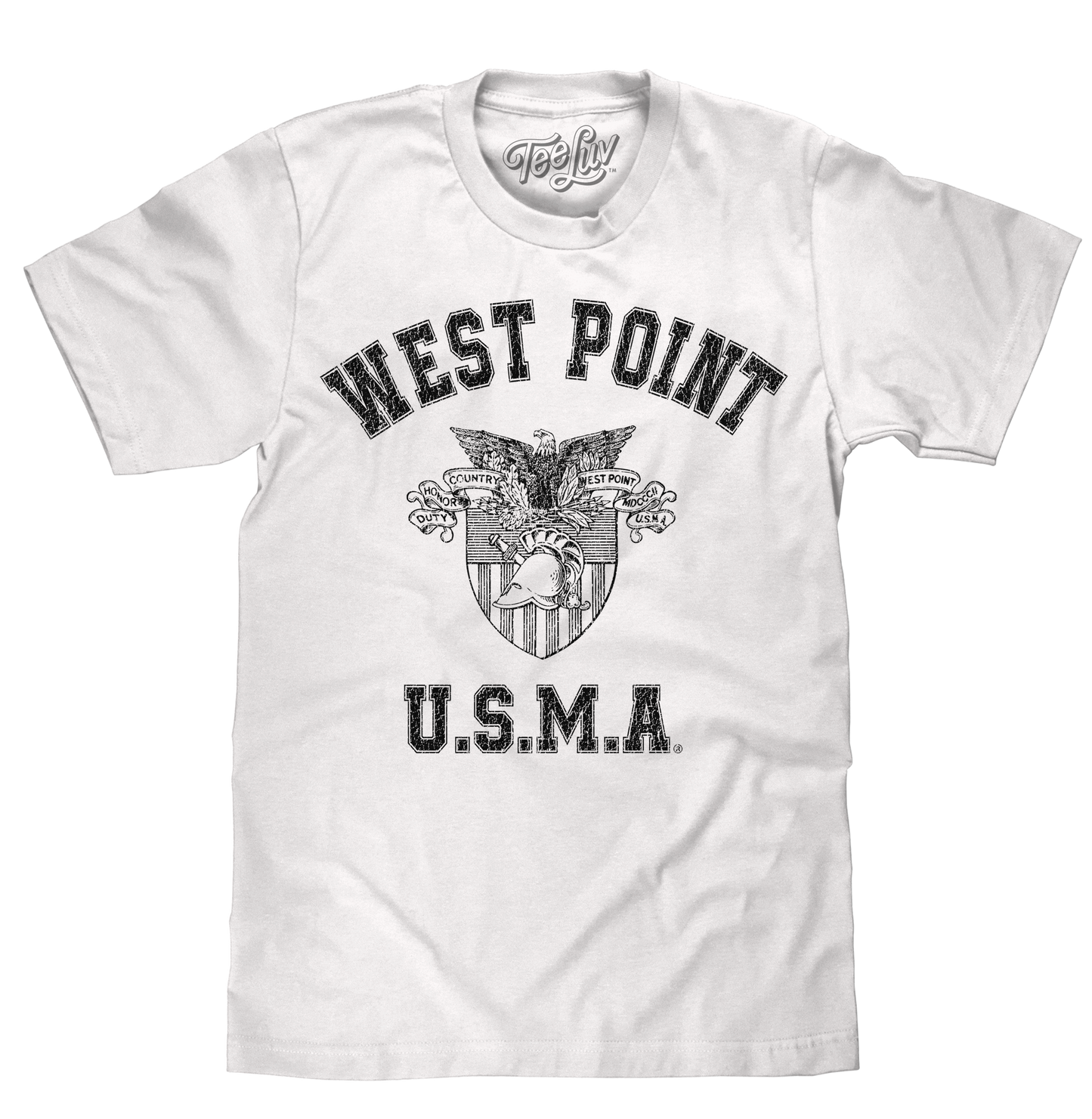 West Point U.S.M.A Mens T Shirt White