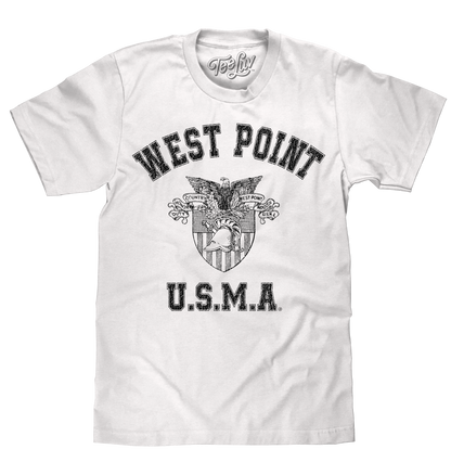West Point U.S.M.A Mens T Shirt White