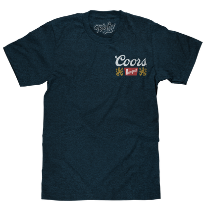 Coors Banquet Golden Colorado Mens T Shirt Denim Black Heather
