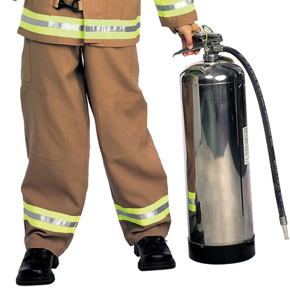 Kids Firefighter Fireman Child Costume Toddler Size 2-4