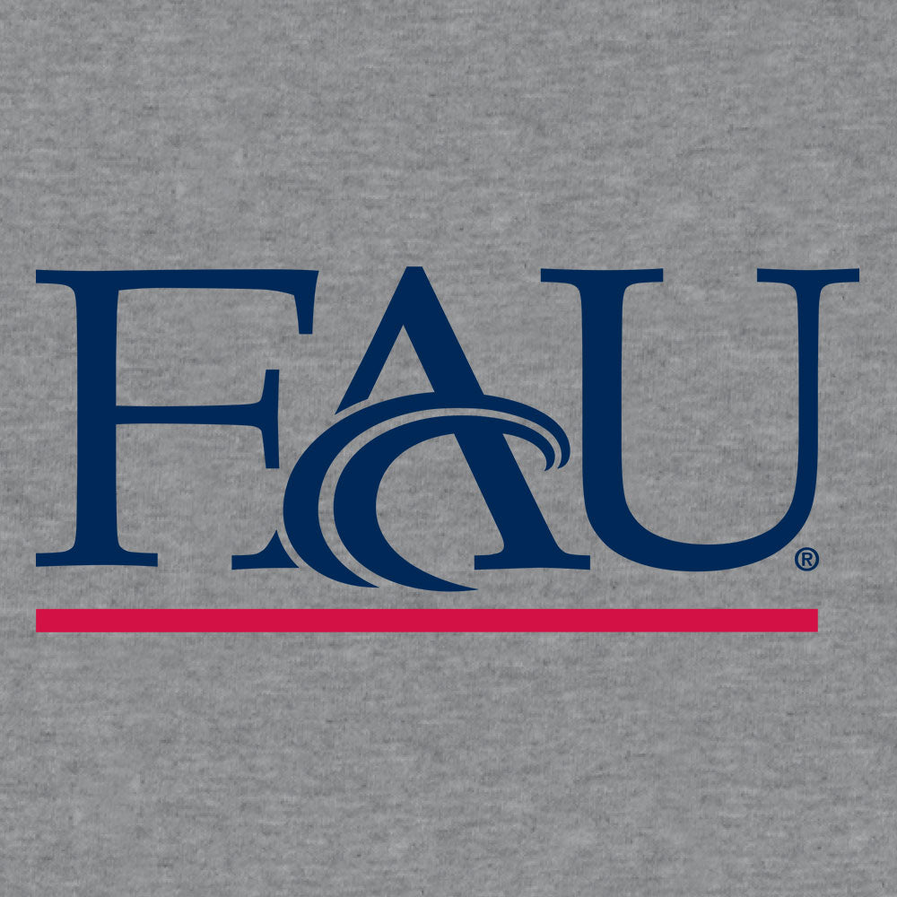 Florida Atlantic University Hooded Sweatshirt Hoodie Gray