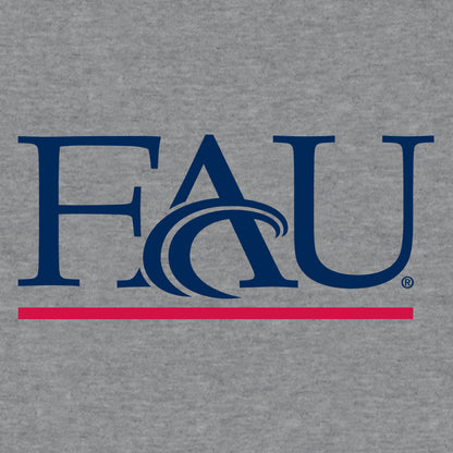 Florida Atlantic University Hooded Sweatshirt Hoodie Gray