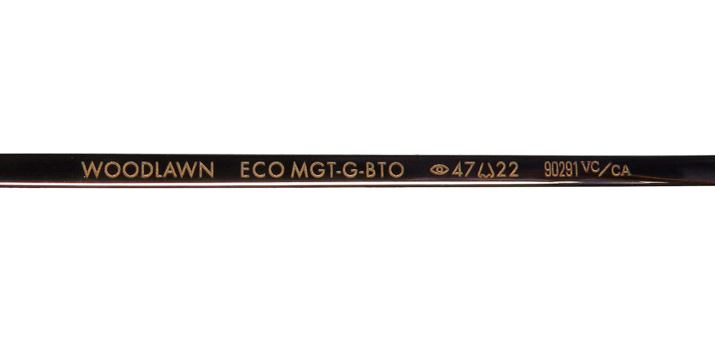 Garrett Leight Woodlawn Blue Light Technology Eyeglasses