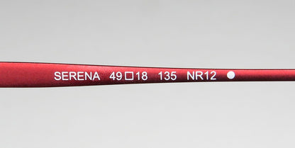Morel Red Serena 90017c Eyeglasses