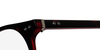 Morel Red Perry 90016c Eyeglasses