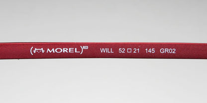 Morel Red Will 90014c Eyeglasses