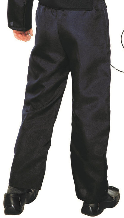 Police Swat Navy Blue Jumpsuit Costume Large 12-14