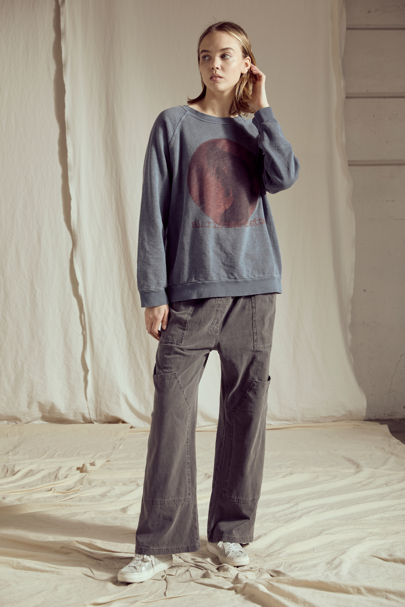 Alanis Morissette Shadow Womens Sweatshirt