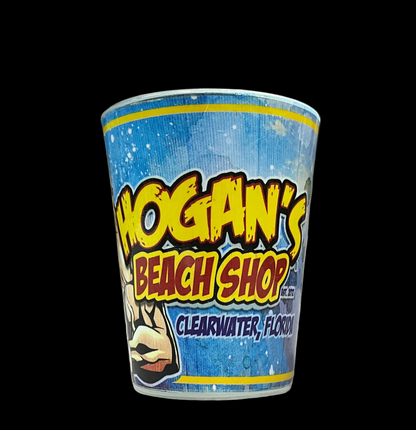Hulk Hogan Hogan’s Beach Shop Clear Shot Glass