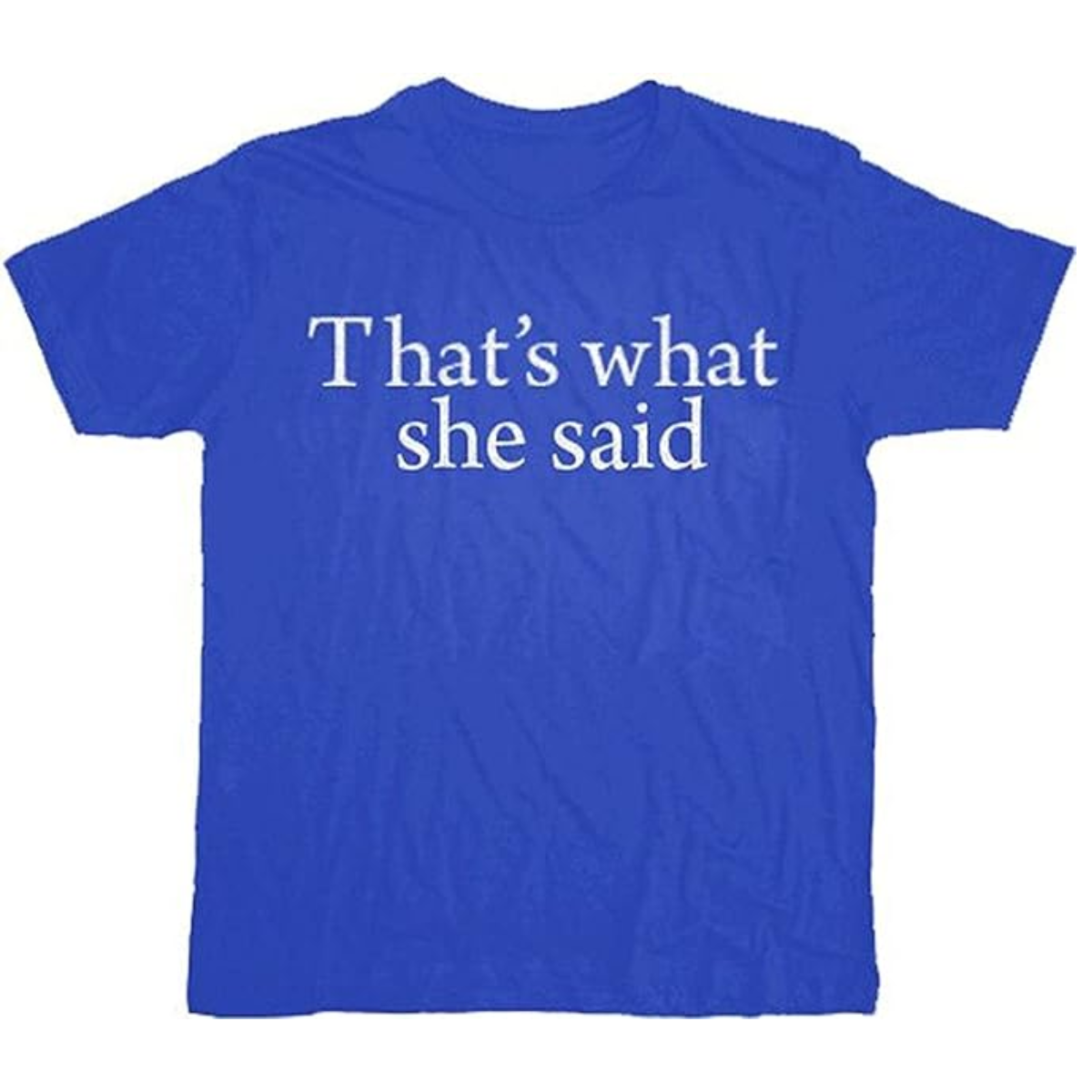 The Office That's What She Said Text T Shirt Tee