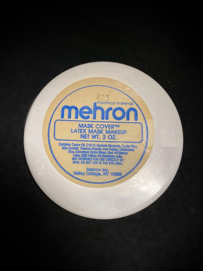 Mehron Latex mask Makeup Black