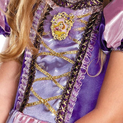 Disney's Tangled Rapunzel Sparkle Classic Girls Costume Medium 7-8