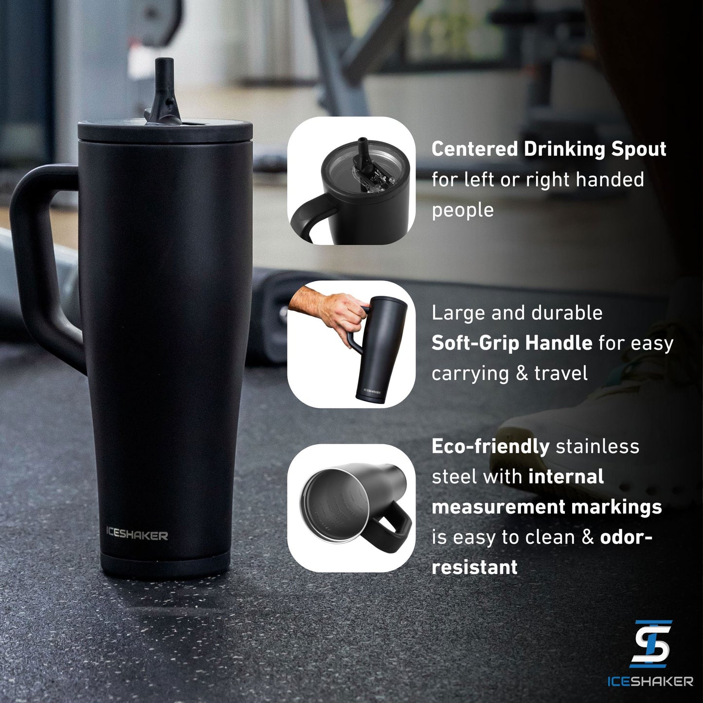 Custom Vertimax 40oz Legend Shaker Cup Tumbler