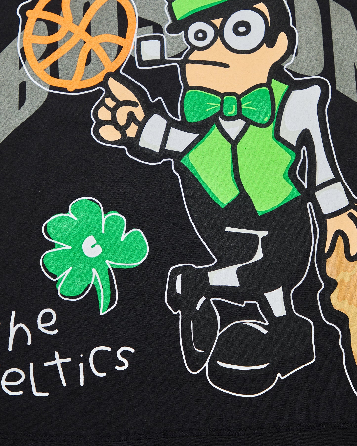 B2SS Boston Celtics NBA Tee Mens T Shirt Black