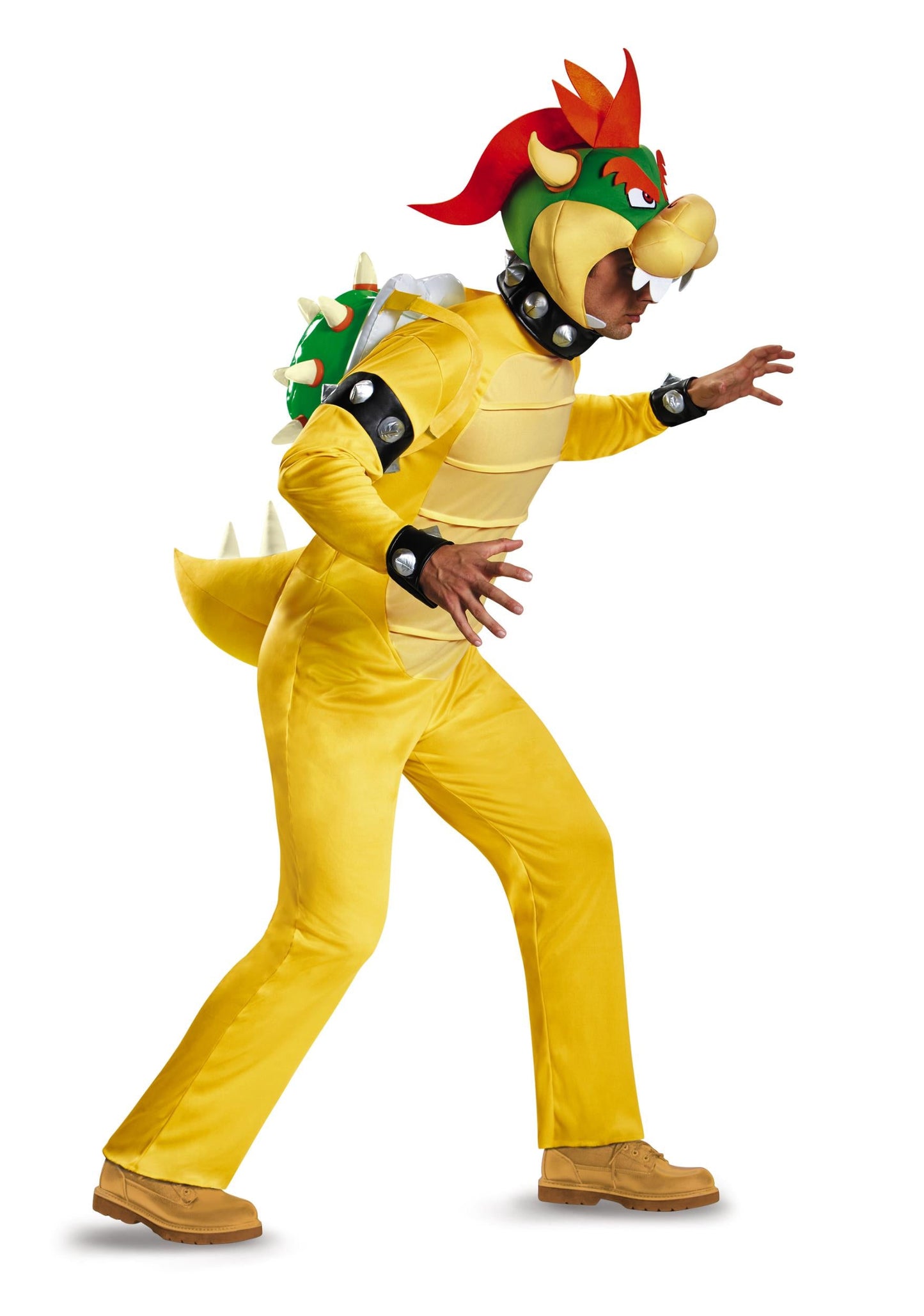 Super Mario Brothers: Bowser Mens Adult Costume XL 42-46