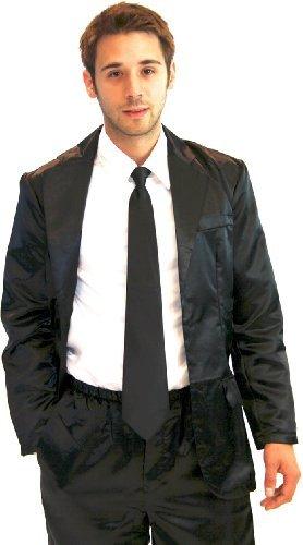 4 Piece Silk Mens Pajama Suit