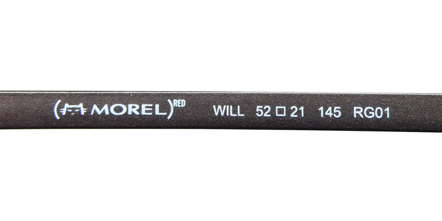 Morel Red Will 90014c Eyeglasses