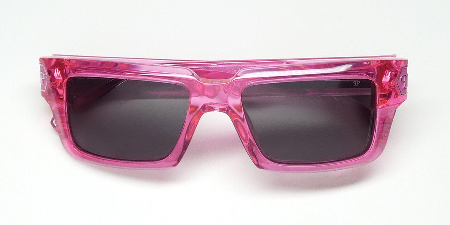 Philipp Plein Spp044 Plein Dark Shapes Sunglasses