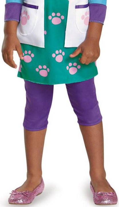 Doc McStuffins Pet Vet Child Costume Medium 7-8