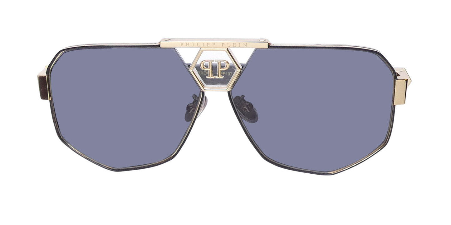 Philipp Plein Spp107 Plein Badge Sunglasses