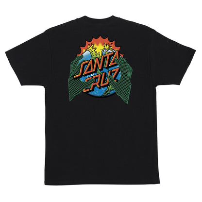 Santa Cruz Kendall End Of The World Dot Mens T Shirt