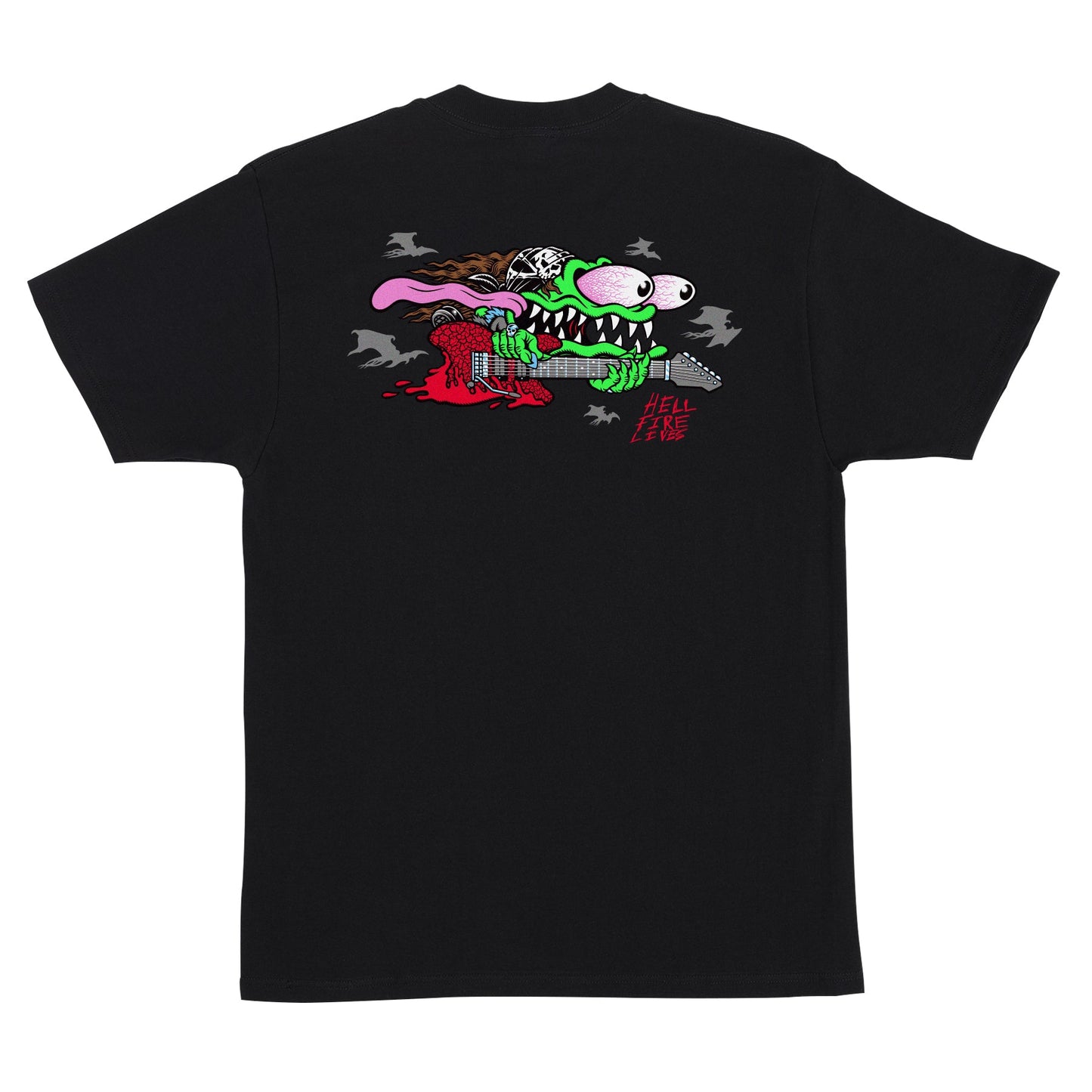 Santa Cruz X Stranger Things Eddie Slasher Mens T Shirt