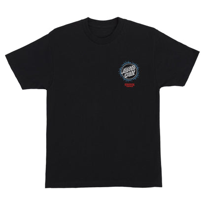 Santa Cruz X Stranger Things Hellfire Pit Mens T Shirt